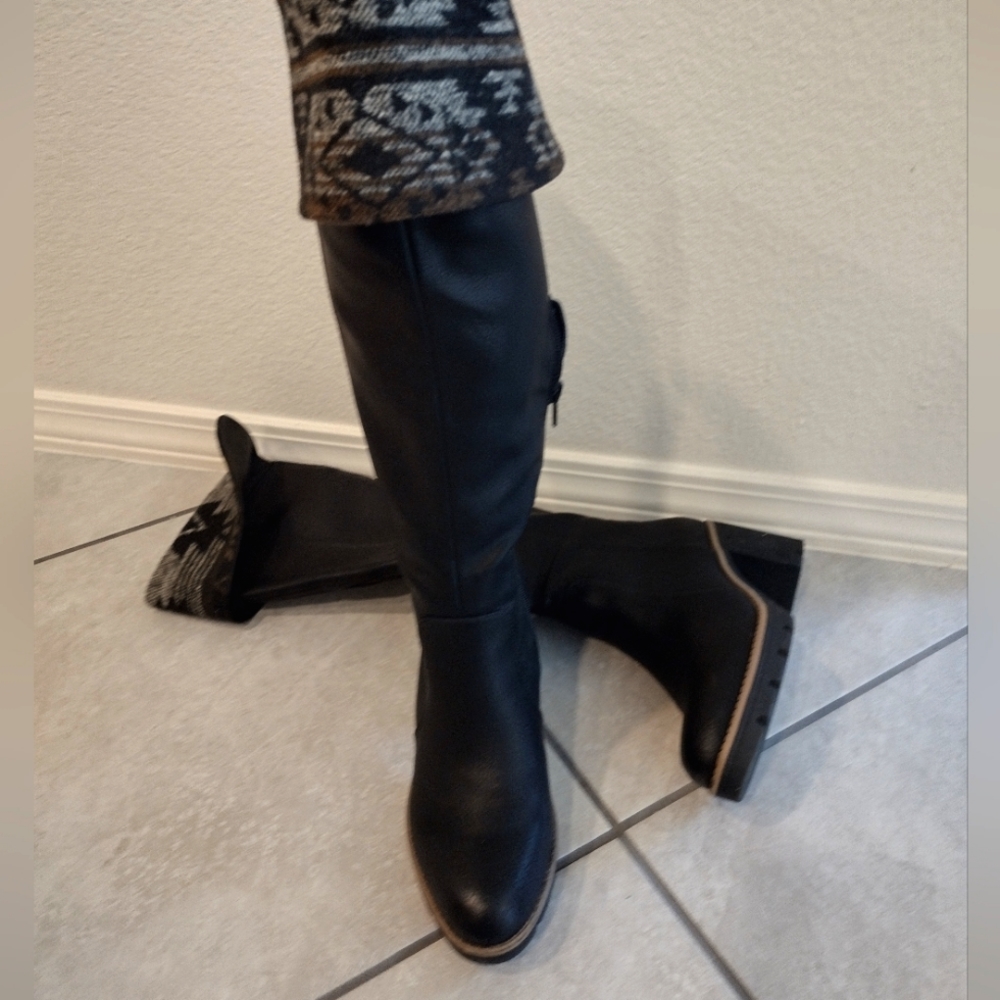 SOUL Neutralizer black knee high boots